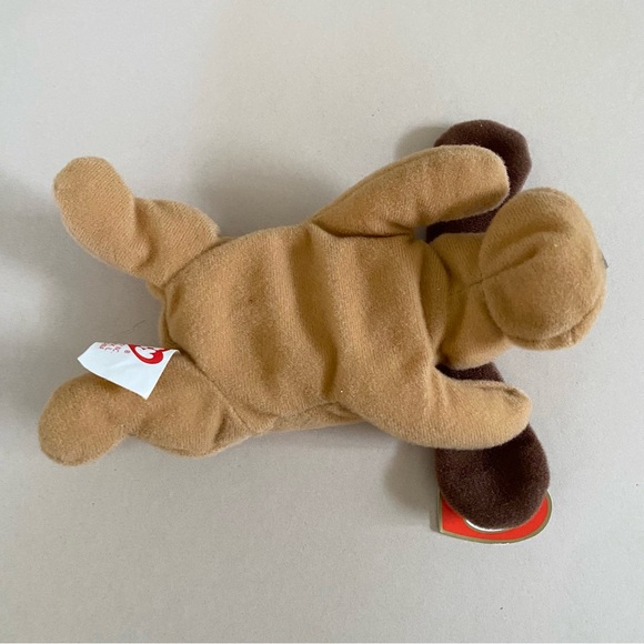 Ty Teenie Beanie Baby Bones The Dog 1993 Mc Donald’s Collectible VINTAGE NWT - Picture 4 of 10